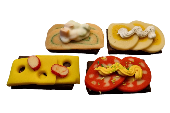 Marcipan Madder (4 stk.)