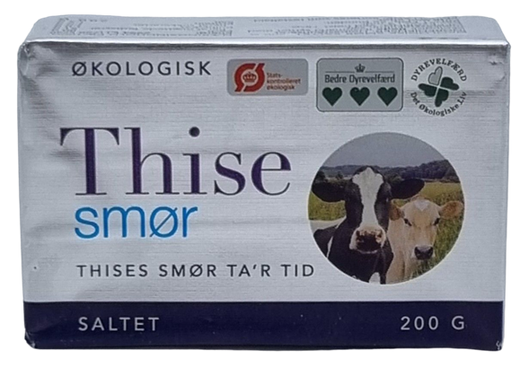 200 g Thise Økologisk Smør