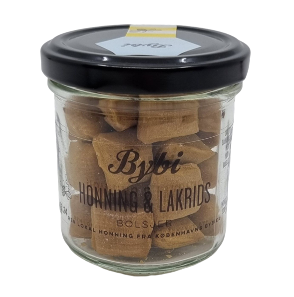 Bybi - Honningbolsjer med lakrids 110 g