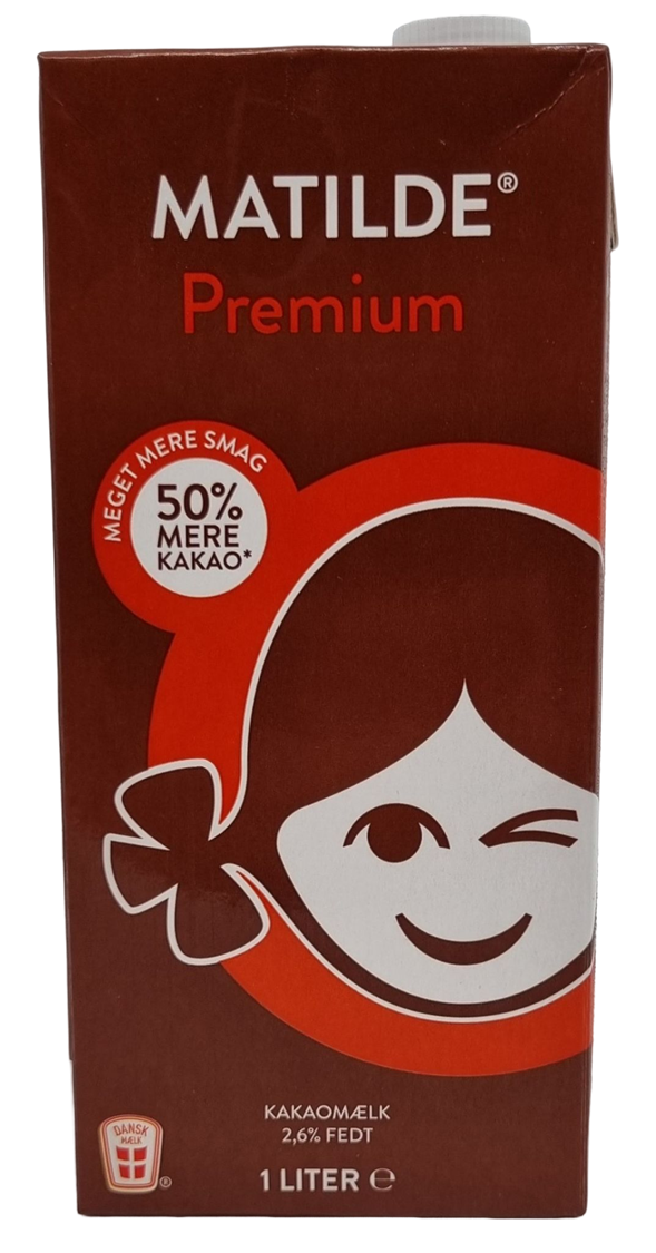1L Matilde Kakaomælk Premium Letmælk