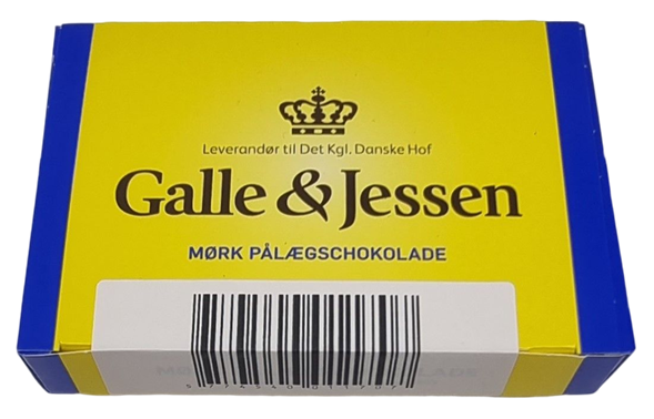 Galle & Jessen Mørk Pålægschokolade (108 g)