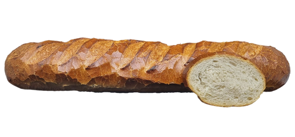 Stort franskbrød uden birkes