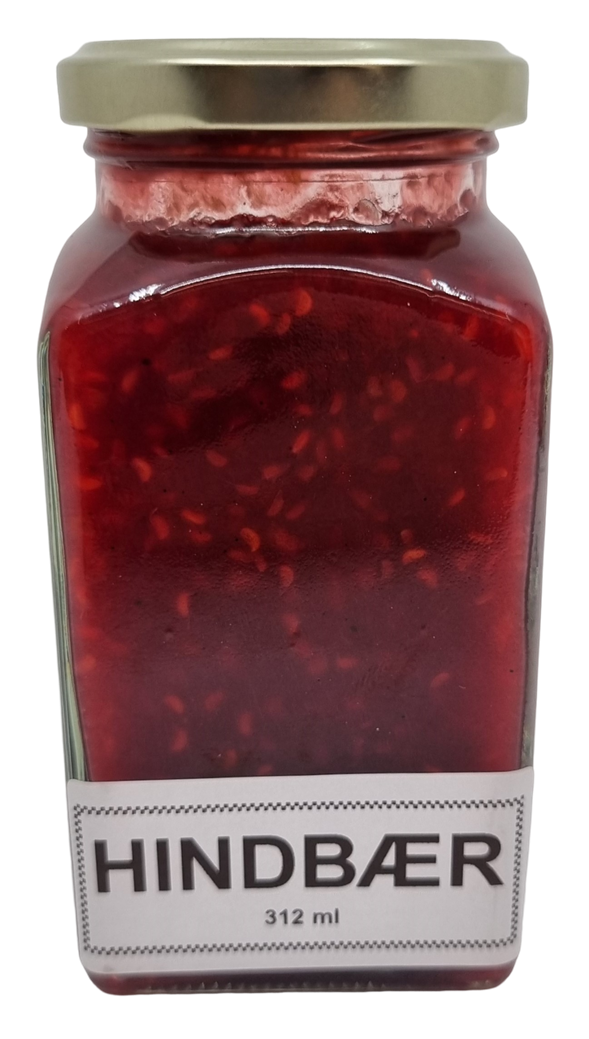Hindbær marmelade (312 ml.)