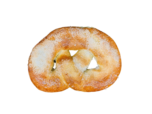 Fastekringle med sukker