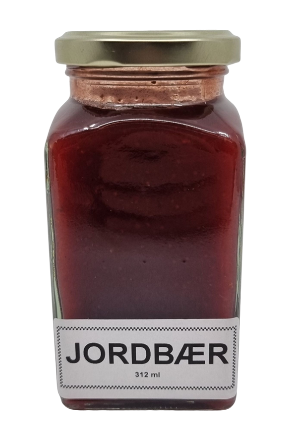 Jordbær marmelade (312 ml.)