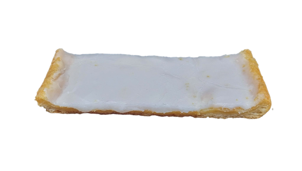 Rosenbrød med hvid glasur