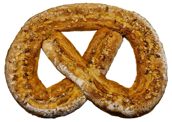 Kringle formet luksus kringle (hel krans)