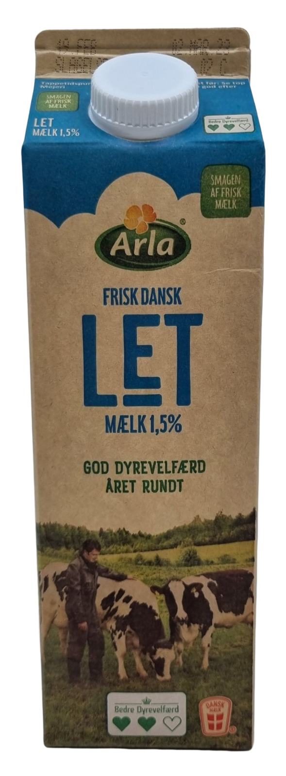 1L Arla Letmælk