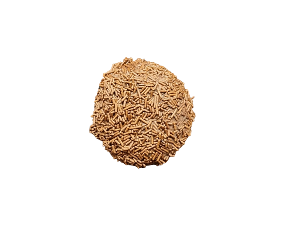 MINI romkugle med chokolade krymmel