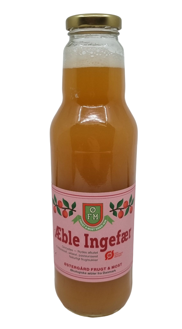 Østergård mosteri - Æble Ingefær most 0,75 L (Økologisk)